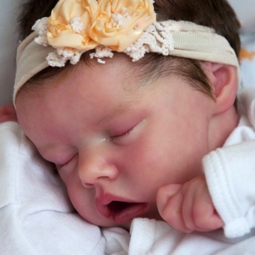 18in real reborn sleeping - reborn, baby